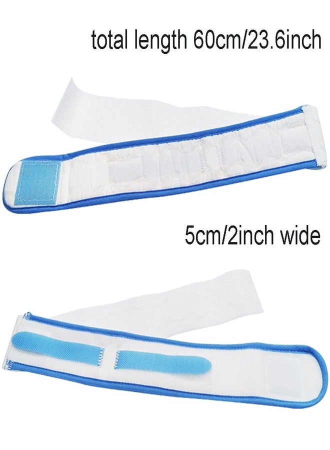 Sivya Catheter Holder Urinary Drainage Bag Leg Band, Band Straps for Easy-Tap Leg Bag, Anti Slip Foley Catheter Leg Strap, 23.6” Long x 2" Wide (2 Pack) - Image 5